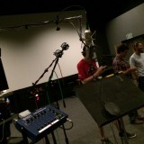 Dodge students learn about Foley at Walt Disney Studios.
