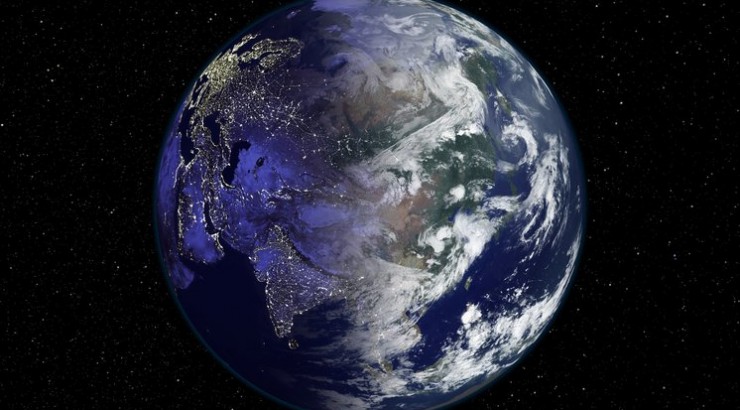 An image of the planet earth.