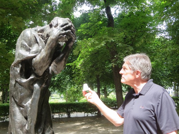 bill kroyer offering statue medicine