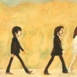 Artwork of the Beatles.
