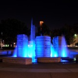 Attallah Piazza fountain