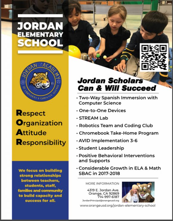 Jordan Academy flyer