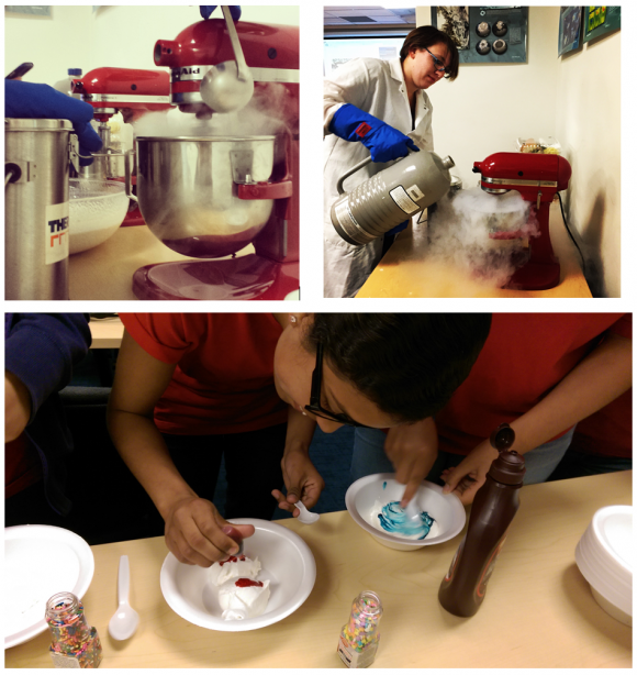 Making Ice Cream with Liquid Nitrogen