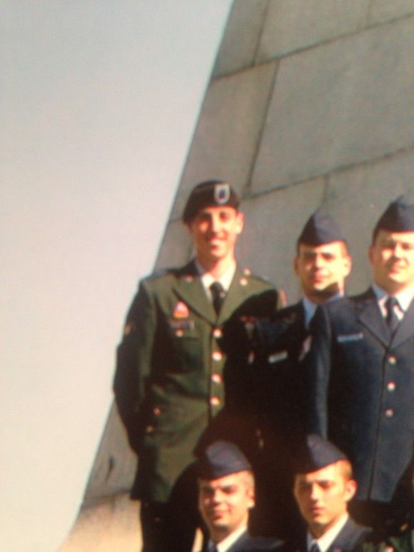 Mike Nemerouf in the Army
