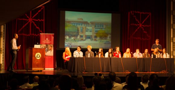 SSLC Student Panel at Discover Chapman Day 2015