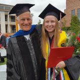 rachel isaacs with dr. wright