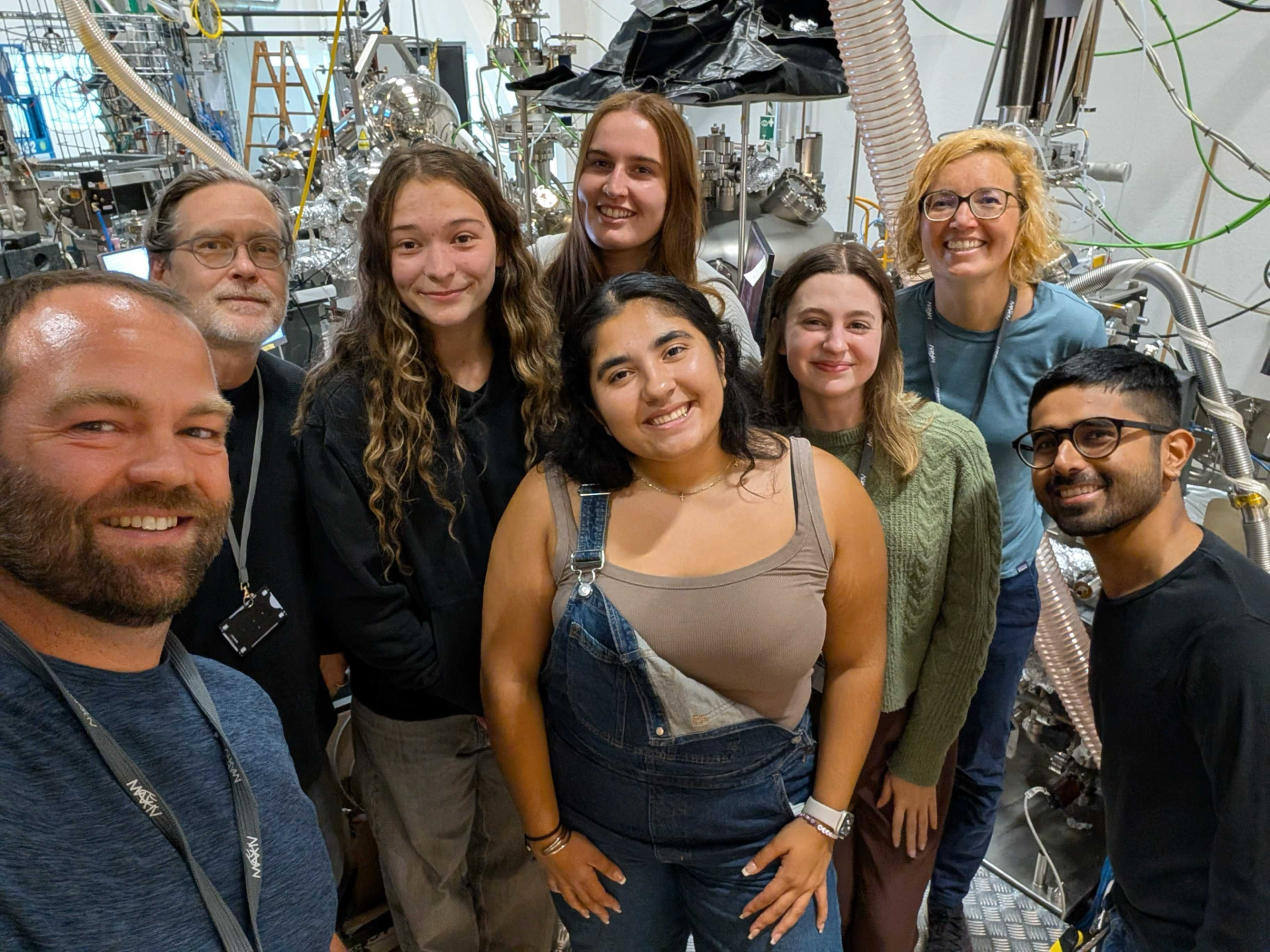 NSF IRES research group poses for selfie