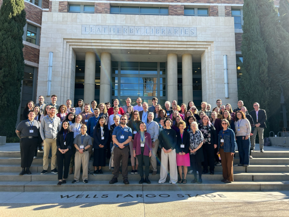 Group photo at conference
