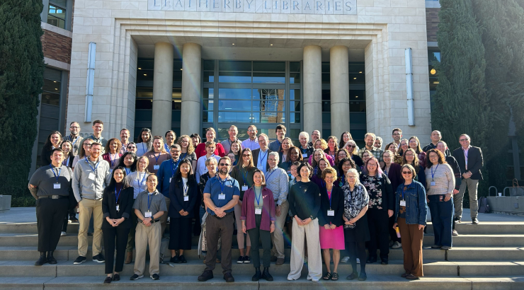 Group photo at conference
