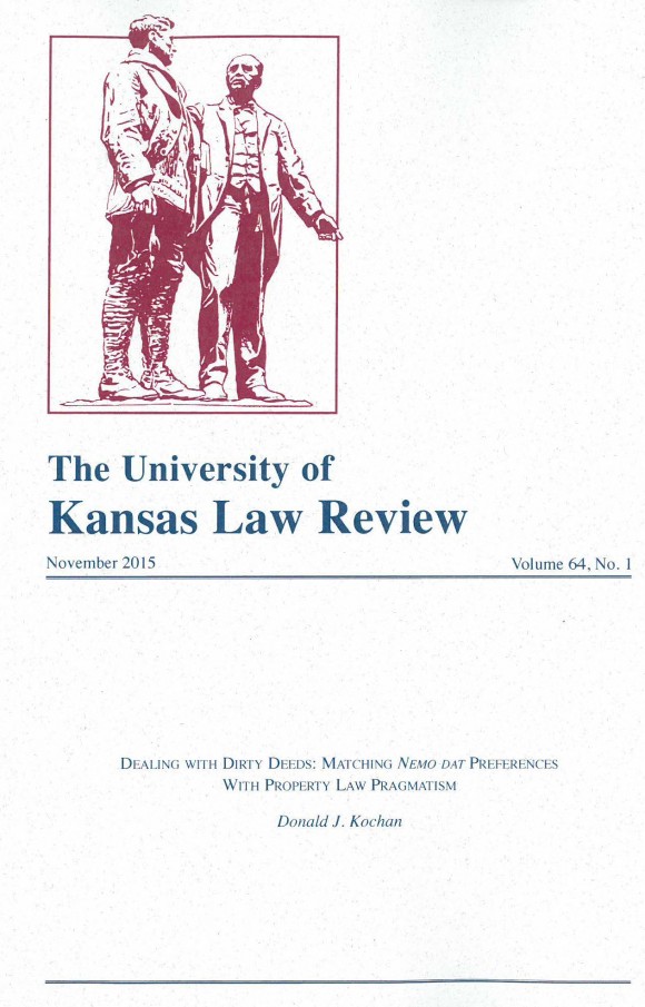The University of Kansas Law Review