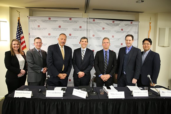 group shot of law students at Law Review Symposium