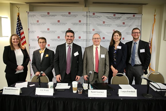 group shot of law students at Law Review Symposium