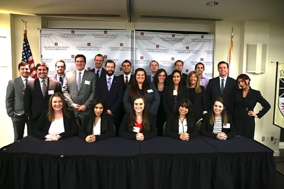 group shot of law students at Law Review Symposium