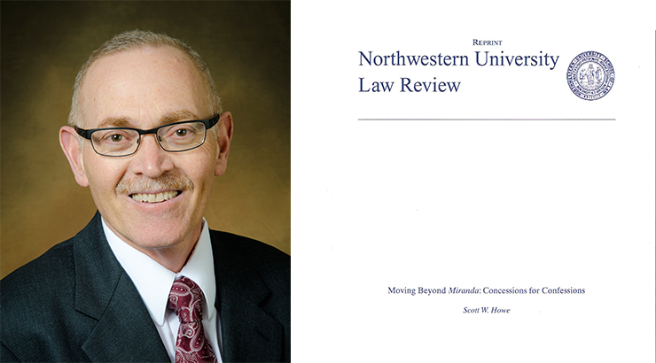 Scott Howe and law review cover