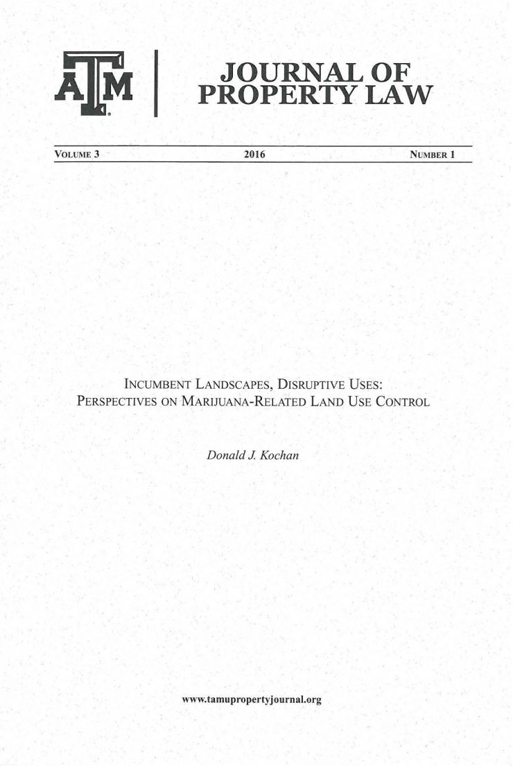 Fowler Associate Dean Donald Kochan Publishes In Texas A&M Journal Of ...