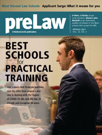 preLaw magazine cover