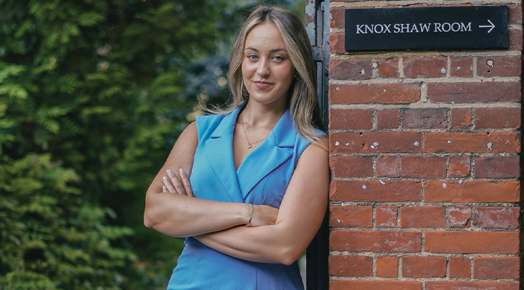 Photo of Erin haggerty at Cambridge University