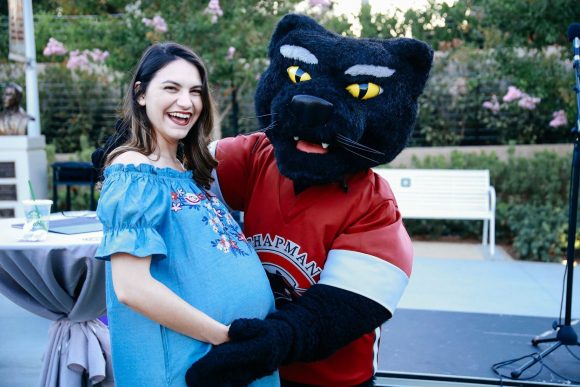 sarah buckley and pete the panther