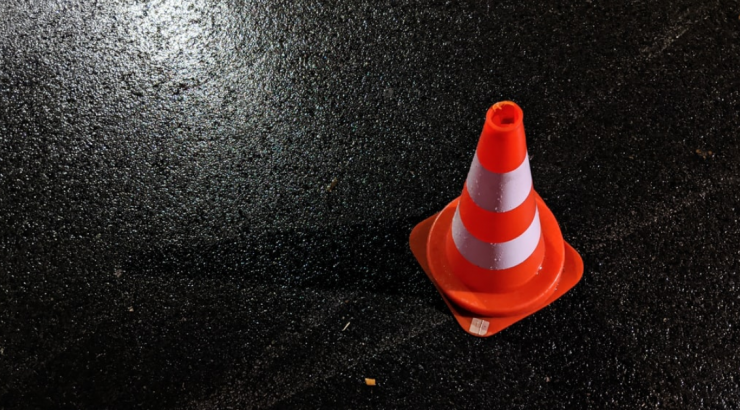 caution cone