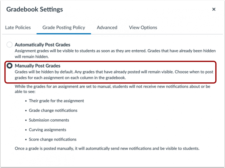 Hidden Mysteries Of Canvas Grade Posting Policies Higher Ed And