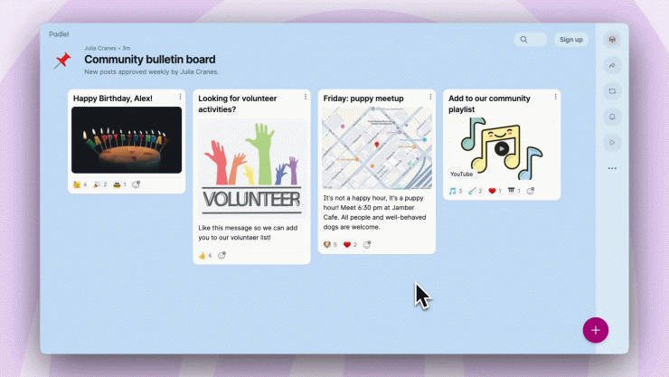 Padlet for Schools - New Features - Higher Ed and Technology: Academics ...