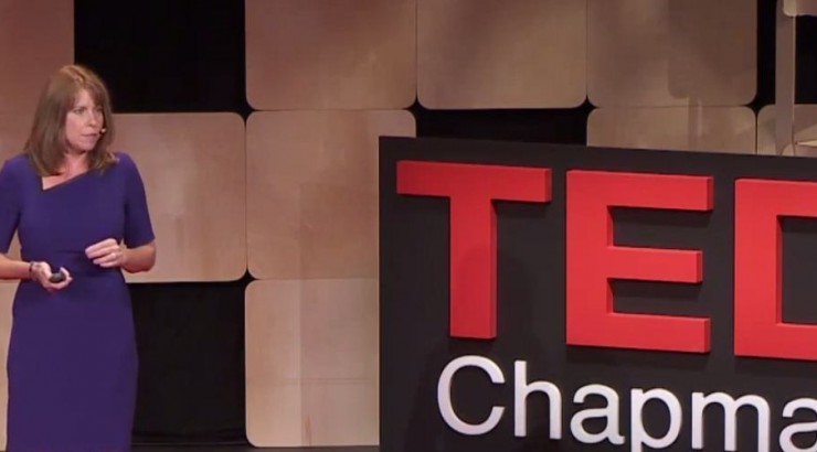 Laura Glynn speaking at Tedx