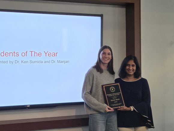 Student of the Year Nicole Mack