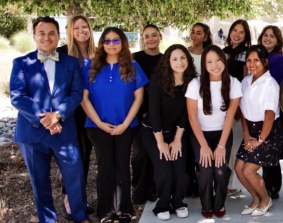 Briana at Internship at Kaiser