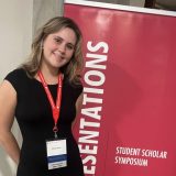 Olivia Rivet at Student Event