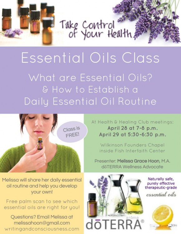 melissa-hoon-essential-oils-class-april-2015