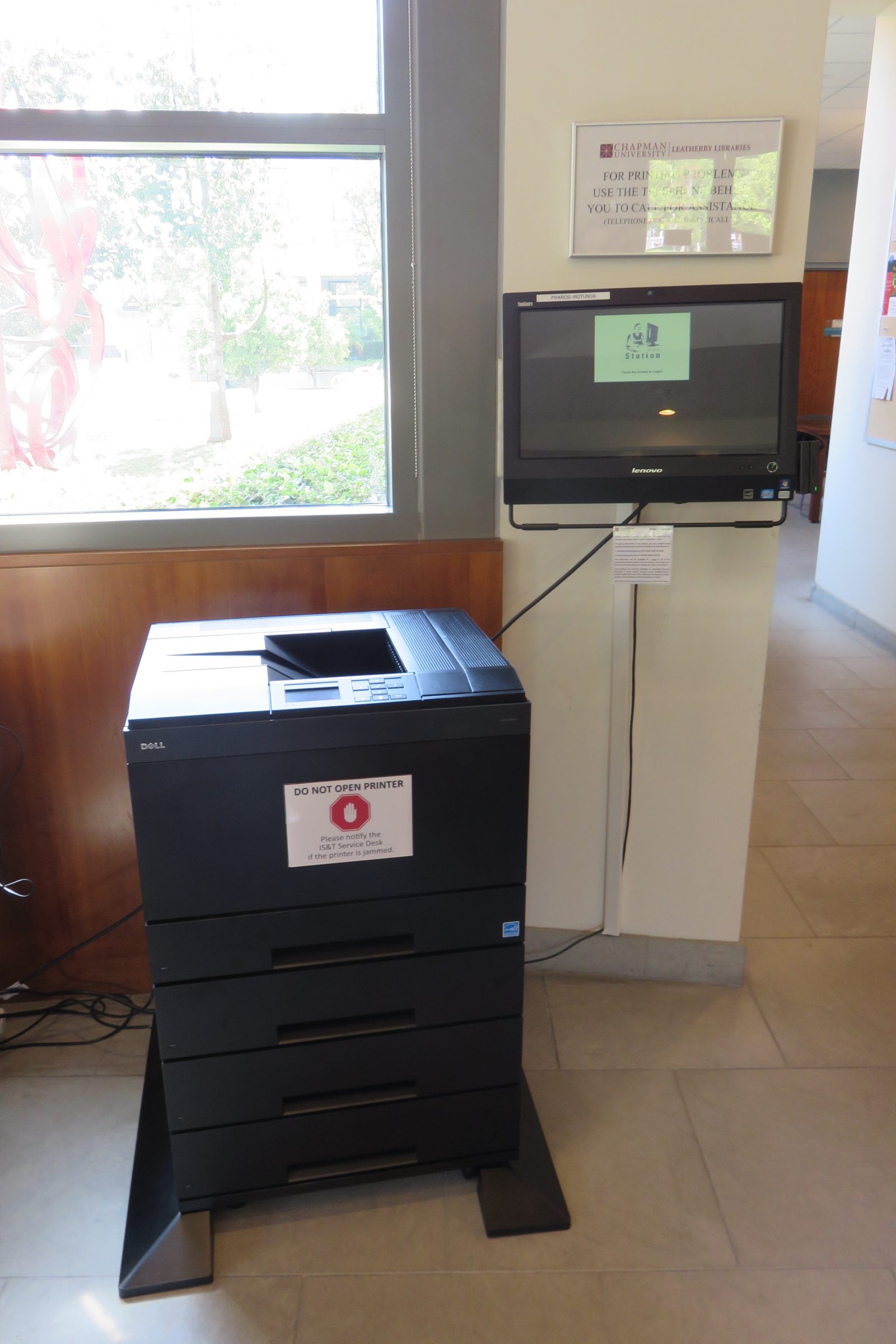 Color Printer Arrives at the Leatherby Libraries! Leatherby Libraries