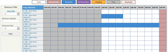 Library Enhances its Room Booking System - More hours ... multiple ...