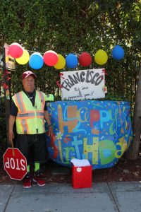 Francisco Arteaga celebrated on his birthday.