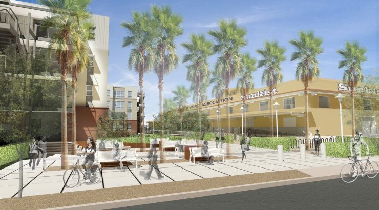 VPO rendering of new residence hall