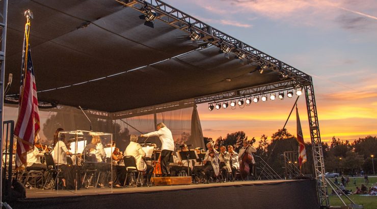 Pacific Symphony performance of Symphony in the Cities in 2018