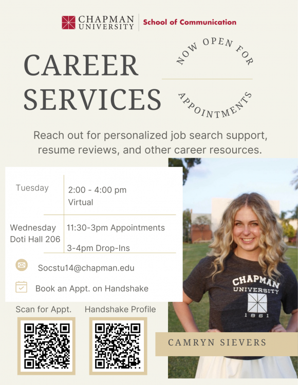 School of Communication Career Services