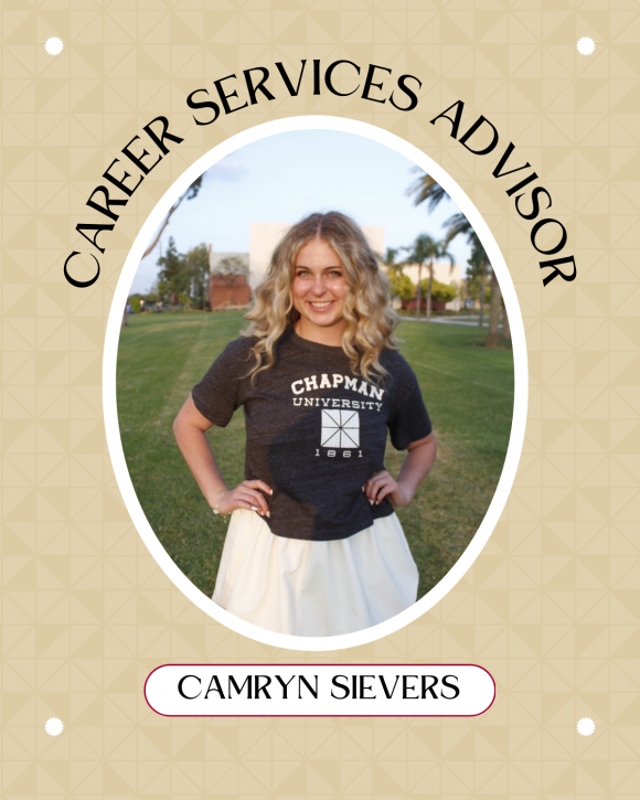 Camryn Sievers Career Service Advisor