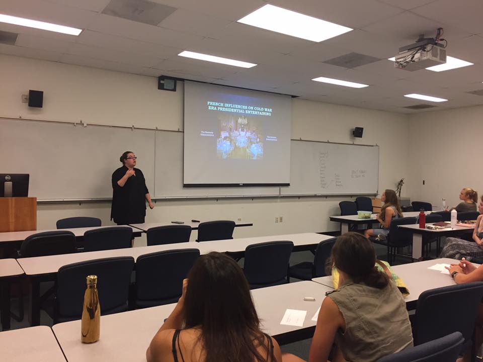 Petit Fours and Presidential Persuasion Erika Gibson (’17) talks food