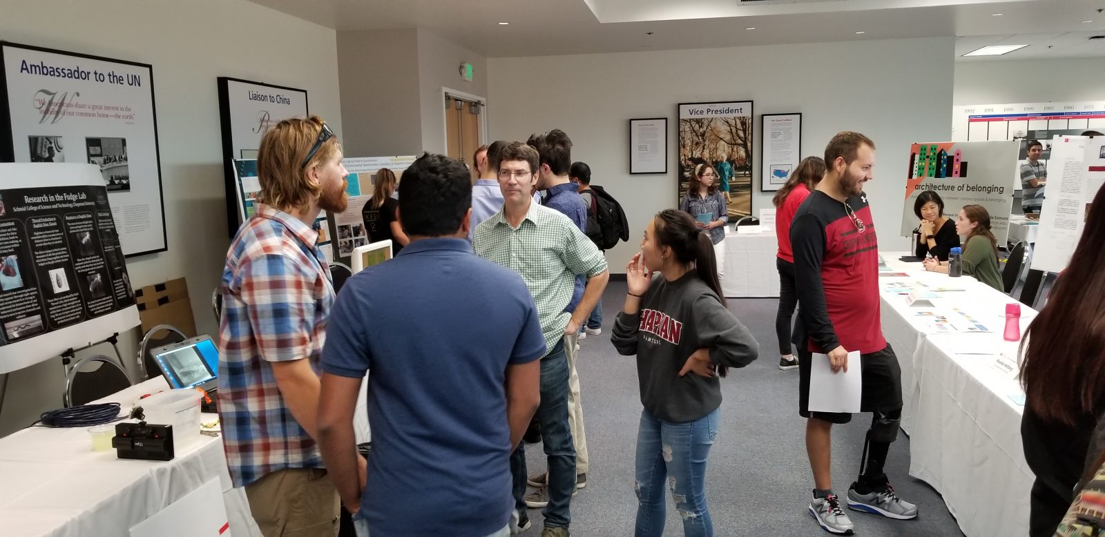 Faculty Research & Creative Expo a Success! Chapman Faculty present