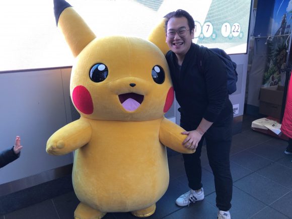 student and Pikachu