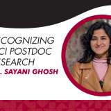 GCI Postdoc Dr. Sayani Ghosh