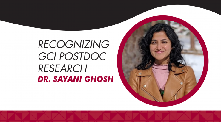 GCI Postdoc Dr. Sayani Ghosh