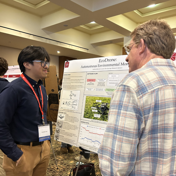 Dr. Tom Springer with Brandon Lee