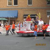 Chapman's Orange May Parade Float 2019